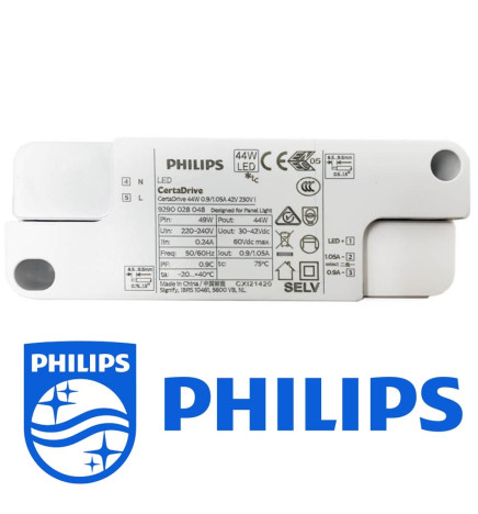 Encastrável 44W Circular - Philips CertaDrive- CCT - UGR17