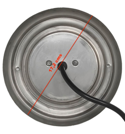 Lámpara LED RGB Sumergible 36W - DC12V - IP68 - Acero Inoxidable