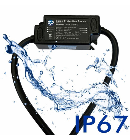 Surge Protector of up to 10Kv - Series mounting