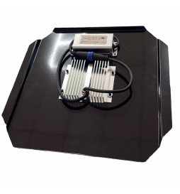 Optisk LED-modul 40W Bridgeluxför gatubelysningv + Stålplåt