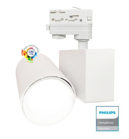 Spot LED 40W MADRID Blanc PHILIPS Driver rail THREE-PHASE CRI+98