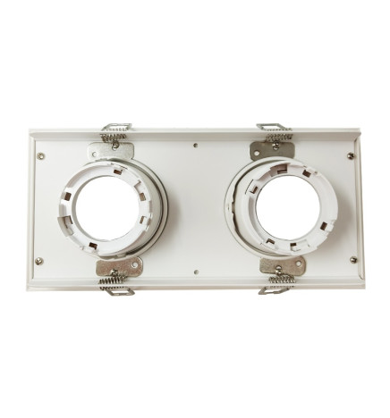 Hus HVID justerbar dobbelt til lampe LED MR16 GU10
