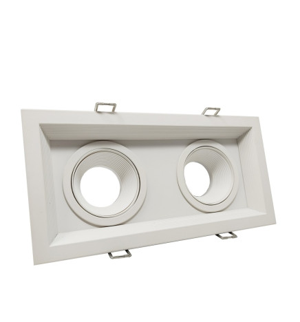 Hus HVID justerbar dobbelt til lampe LED MR16 GU10