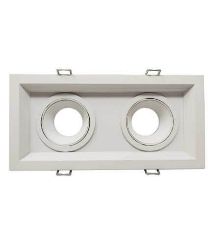 Hus HVID justerbar dobbelt til lampe LED MR16 GU10