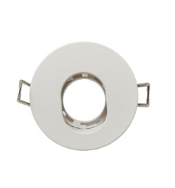 Aro Redondo Orientable para dicroica LED GU10 MR16 - Ø85mm - Aluminio