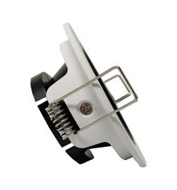 Justerbar rund ring för GU10 MR16 LED dikroik - Ø85mm - Aluminium