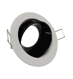 Frame Round adjustable for LED MR16  GU10 - Ø85mm - Aluminium