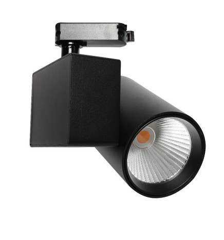 LED Tracklight 40W MADRID Black PHILIPS Driver single-phase rails - CRI+98