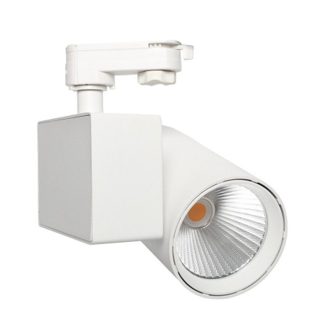 LED Tracklight 40W MADRID White PHILIPS Driver single-phase rails - CRI+98