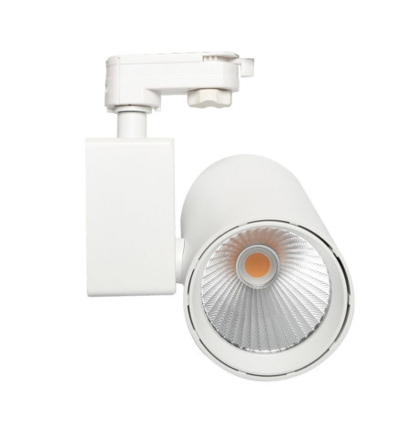 LED Tracklight 40W MADRID White PHILIPS Driver single-phase rails - CRI+98
