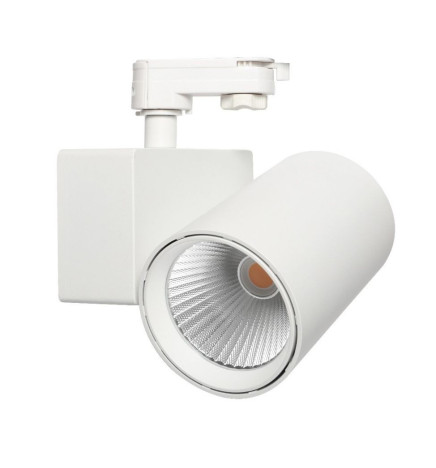 LED Tracklight 40W MADRID White PHILIPS Driver single-phase rails - CRI+98