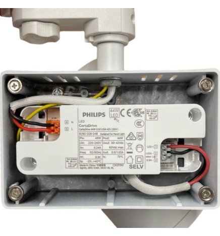 Spot LED 40W MADRID Blanc PHILIPS Driver rail THREE-PHASE CRI+98
