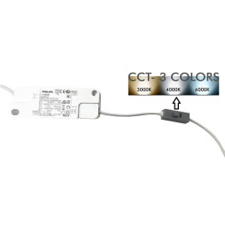 Encastrável 40W Circular - Philips CertaDrive - CCT - UGR13 - IP65
