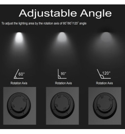 LED Lyskaster Utendørs SOLCELLE 100W - ALL IN ONE- 5000K