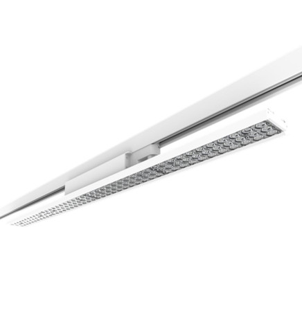 LED-skinnespot  66W - LINEÆR  ARENDAL - Hvid 3-faset skinne - 150cm