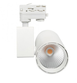 LED Tracklight 40W MADRID White PHILIPS Driver THREE-PHASE rails - SPECIAL FOR FOOD