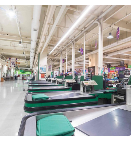 LED-skinnespot  66W - LINEÆR  ARENDAL - Hvid 3-faset skinne - 150cm