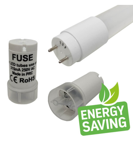LED Lysstofrør Glas - 25W - 150cm T8 - 160 Lm/W - MAX LUMENS - 4000Lm
