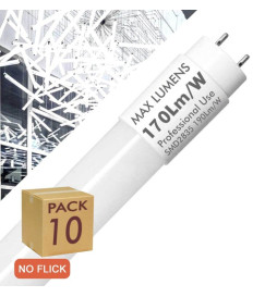 LED Tube Glass - 10W - 60cm T8 - 160 Lm/W - MAX LUMENS - 1600Lm