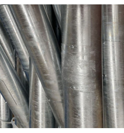 Columna Troncocónica Galvanizada -  6 metros