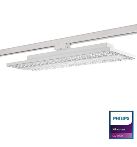 LED Tracklight 75W - LINEAR  ARENDAL - White 3-PHASE - 58cm