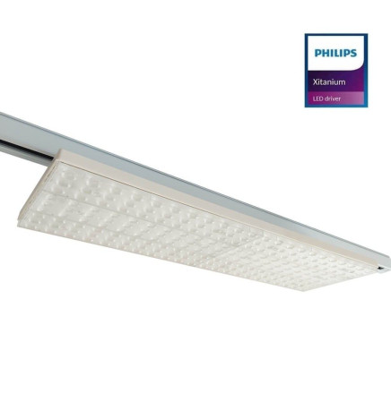 LED Tracklight 75W - LINEAR  ARENDAL - White 3-PHASE - 58cm