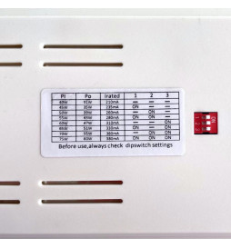 LED Tracklight 75W - LINEAR  ARENDAL - White 3-PHASE - 58cm