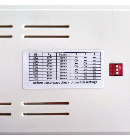 LED Tracklight 75W - LINEAR  ARENDAL - White 3-PHASE - 58cm