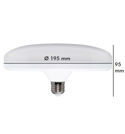Lámpara LED 26W- E27 - Plato -  IP20