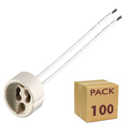 BAG Pack 100 units GU10 Socket