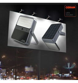 Proiettore a LED Esterno  SOLARE 100W - ALL IN ONE- 5000K