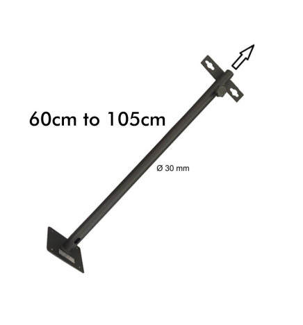 Soporte extensible Negro para Proyector LED 70cm a 110cm
