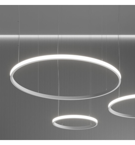 Lampada  sospensione LED - Circolare Bianco - 37W - SPACE VENUS - 60cm