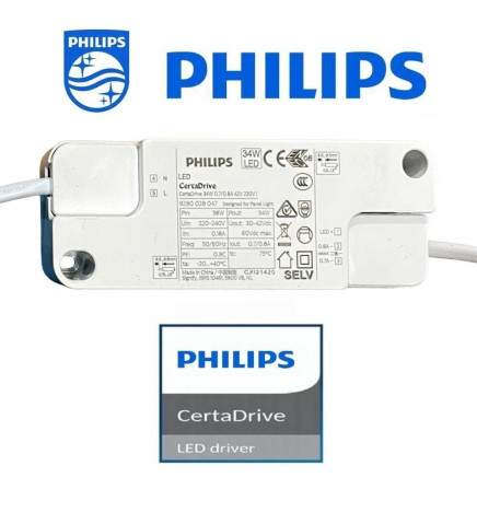 30W Downlight LED  Philips - CertaDrive - Round Spotlight  - HAMBURG