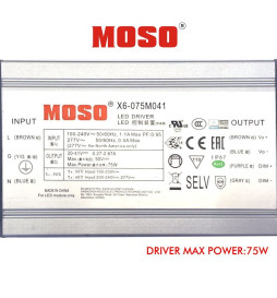 Optisches LED-Modul - 65W- MOSO - Dimmbar Programmierbar - HOHE LEUCHTDAUER 180Lm/W - Bridgelux