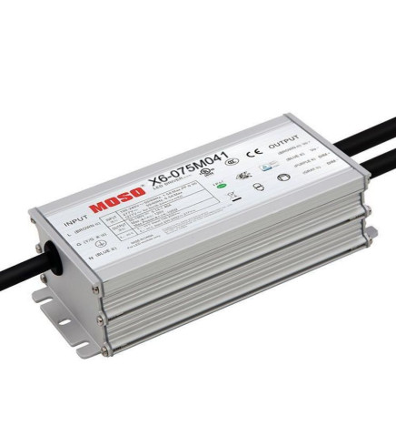 Driver Ddæmpbar programmerbar - MOSO X6-075M - Ddæmpbar programmerbar  til LED-armaturer op til 75W - 5 års garanti