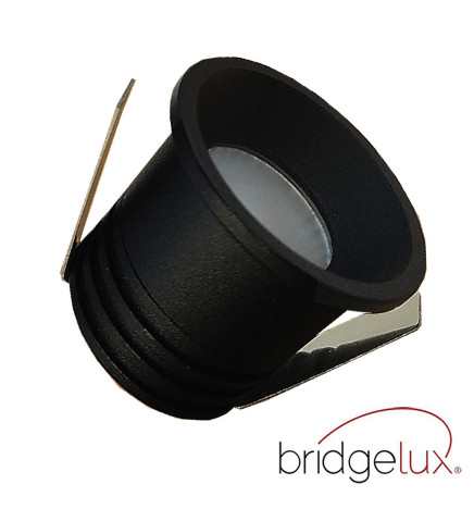 Faretto Downlight LED 5W - Nero - Bridgelux Chip -  UGR13