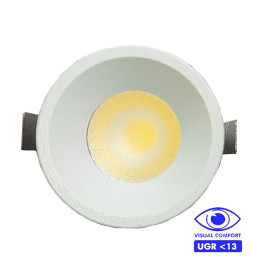 LED Strahler Downlight  5W - Weiß - Bridgelux Chip -  UGR13