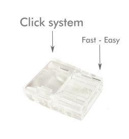 Kontakt för COB + SMD LED-remsor - 8mm - IP20