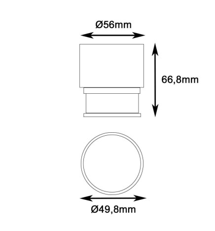 LED module - 12W - GU10 / MR16 for Ring Downlight - CRI+92