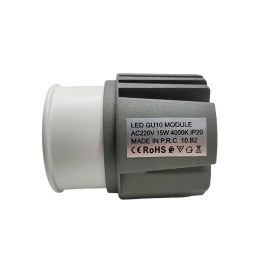 Módulo LED 12W GU10 / MR16 para Aro Downlight - CRI+92