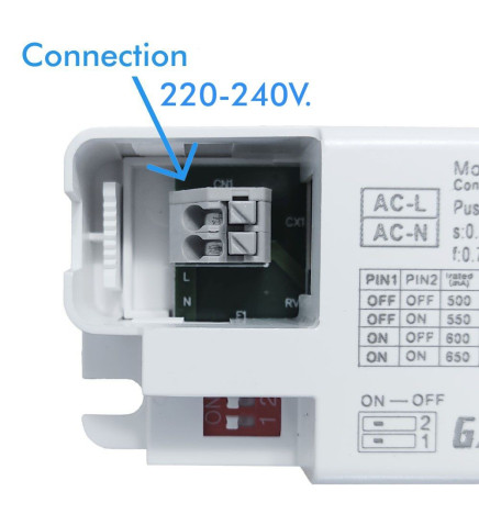 LED Lamp AR111 24W -22W - 20W -18W   CRI +92 - SELECTABLE LIGHT - CCT