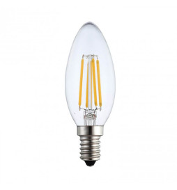4W  LED Bulb Candle Filament E14 C35