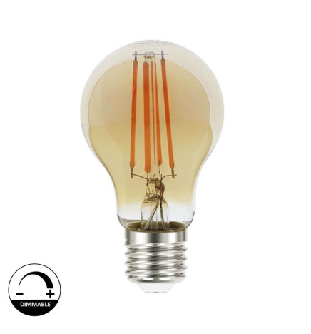 8W LED Bulbs Filament  E27 A60