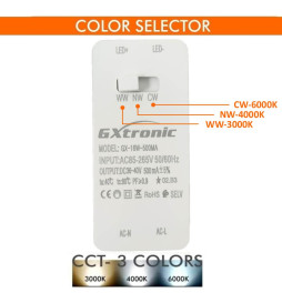 16W LED Downlight Round - OSRAM CHIP DURIS E 2835 - CCT - UGR19