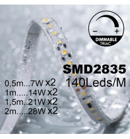 Aplique Linear LED  - MUTE WALL - 72cm - 128cm - 184cm - IP54