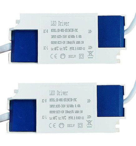 30W LED Downlight - Adjustable - WHITE Double- CRI+92 - UGR13