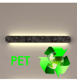 Aplique Linear LED  - MUTE WALL - 72cm - 128cm - 184cm - IP54