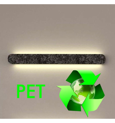 Aplique Linear LED  - MUTE WALL - 72cm - 128cm - 184cm - IP54