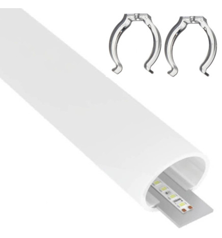 Barre Linéaire LED intégrée - Surface - OSLO MINI  -24V- 0.5m - 1m - 1.5m - 2m
